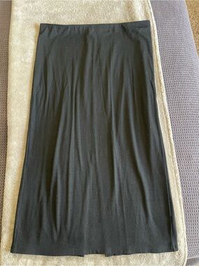 WildFable Black Women’s Maxi Ribbed Skirt